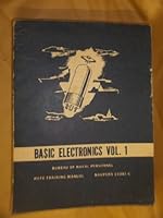 Basic Electronics Vol. 1 - NAVPERS 10087-C B000AW6DMC Book Cover