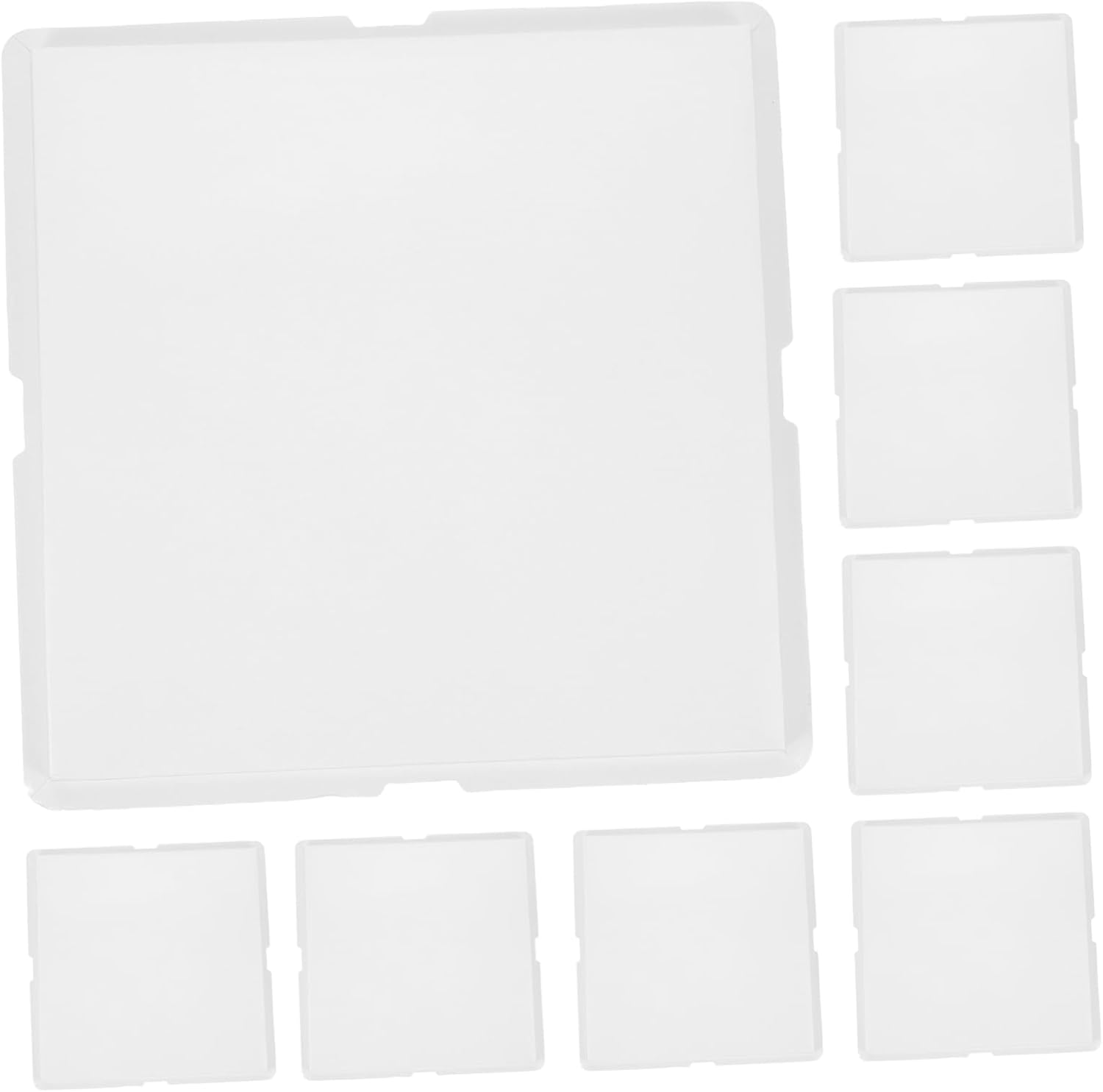 10pcs Square Cake Base Boards Premium Dessert Display Platters for Birthday Cakes for Parties and Celebrations