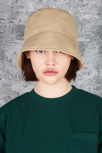 Image of VARZAR Official Store /Stud Drop Over fit Bucket hat / 6colors Unisex Deeper Small face Effect UV Protection hat