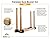 ShelterLogic LumberRack Firewood Rack Adjustable Plastic Bracket Kit, Black, 5.5" x 15" x 10.75"