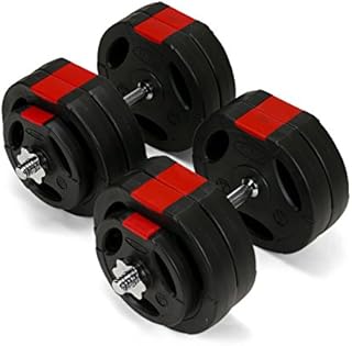 TNP Accessories® Vinyl TriGrip Dumbbell Weights Set 20KG / 30KG / 40KG / 50KG Dumbbells Bar Set ***NEW LOOK***