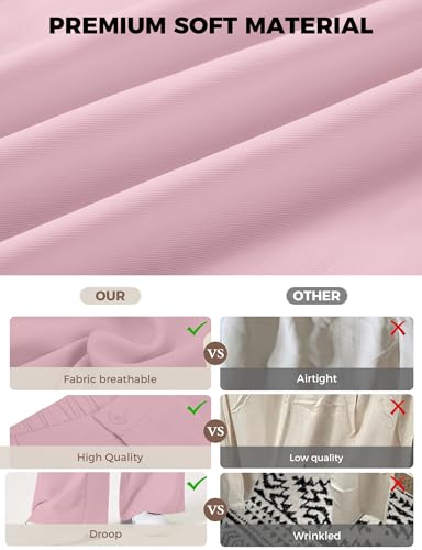 Women Straight Wide Leg Dress Pants for Women High Waist Office Business Casual Trousers Pants with Pockets 20243