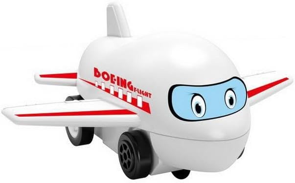 Miniatura 6 de PowerTRC Rompecabezas de coche de ferrocarril de plástico con un avión y señales de tráfico  Montessori educativo imaginativo aprendizaje