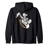 Official Disney Merchandise Disney Donald Duck Dance Classic Vintage Retro Distressed Sweat à Capuche