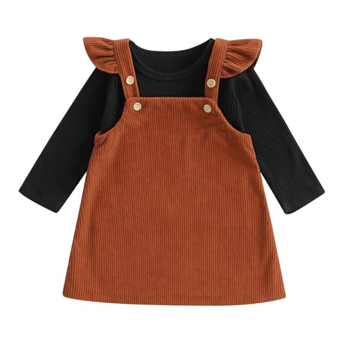 fhutpw Baby Girl 2 Piece Outfit with Skirt
