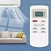 YX1F Replace AC Remote Control Compatible with GREE TOSOT AIR-CON Split A/C Air Conditioner Remote YX1F1 YX1F2 YX1F3 YX1F4 YX1F1F YX1F4F YX1FF YX1F5F, Displays in Fahrenheit and Celsius Degree