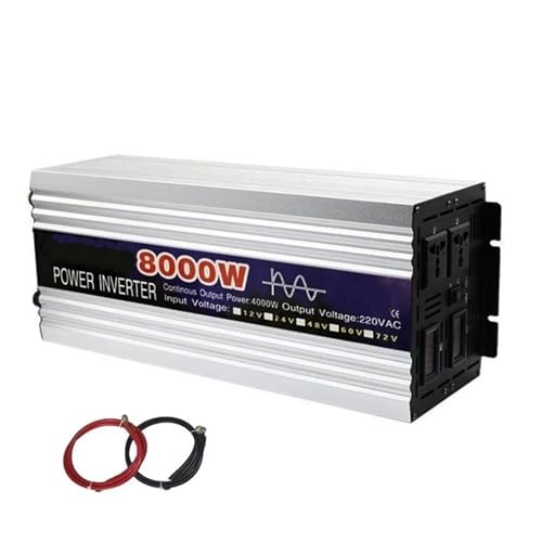 Onduleur à onde sinusoïdale 8000W 24V vers 220V 60Hz pour système solaire