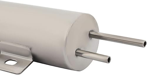 Miniatura 5 de SCITOO Tanquedepósito de desbordamiento de refrigerante de radiador de plata 2" X 15" pulido inoxidable 24 OZ Univesial