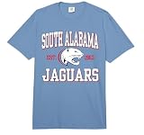 South Alabama Jaguars | NCAA University of Merch | NCAFSAL01 Comfort Colors Adult Heavyweight T-Shirt
