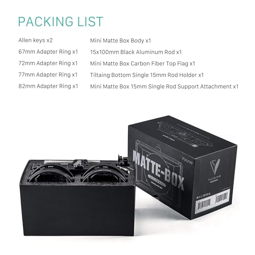 Image of Tilta Tiltaing Mini Clamp-on Matte Box
