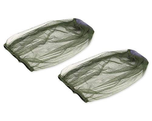 Preisvergleich Produktbild SCSpecial Moskitonetz Kopf 2 Stücke, Moskito Kopfnetz, Mückennetz, Insektenschutz, Weicher Mückenschutz für Alle Naturliebhaber