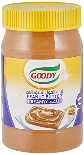 Goody Smooth Peanut Butter 510g, 90% Roasted Peanuts, Energy...