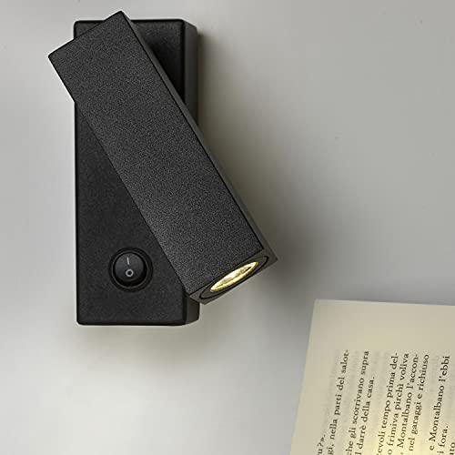 Applique Spy LED col. negro para iluminar zonas de lectura 7