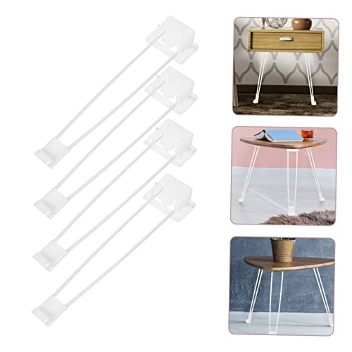 Pieds de meuble en fer blanc avec surface lisse facile à installer - 4