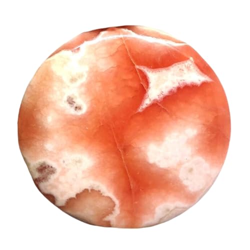 Rhodochrosite naturelle calibrée 43mm résout vos problèmes de sertissage de cabochon