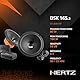 Hertz DSK 165.3 – 2-Wege-Komponentensystem mit 165mm Woofer, 24mm Neodym-Tweeter, 80W RMS / 160W Peak, 93 dB Empfindlichkeit, 4 Ohm Impedanz – Hohe Klangqualität & Einfache Installation