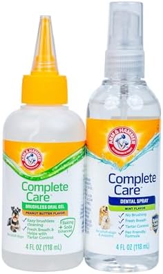 Arm & Hammer Complete Care Brushless Dental Kit for Dogs – Includ...