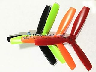Hockus Accessories Wholesale 100 Pairs of 5045 bullnose Propeller 3 Blades for DIY Mini Race FPV Drones QAV210/qav180/QAV250/ZMR250/robocat 270 - (Color: Multi)