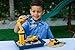 CAT Dig N Build Dirt Playset 12 oz Moldable Dirt Compound, Working Crane, 2 Little Machines Vehicles, Construction Molds & Easy-Cleanup Tray, Sensory STEM Toy for Kids Ages 3 +