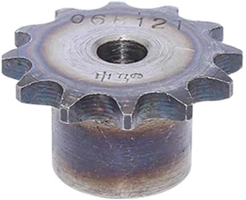 Mechanical Roller Chain Sprockets Tooth Roller Chain Sprocket,#35 Roller Chain Drive Sprocket 11 Teeth #35-11T 3/8" Pitch for #35H 06B Roller Chain Without Set Screw Holes(#35 11T)