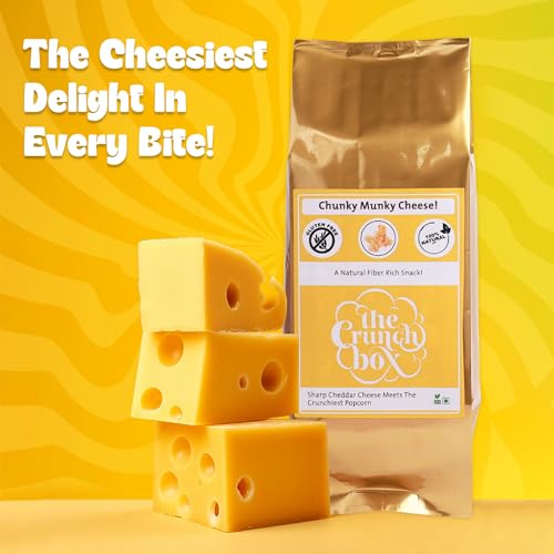 Image of The Crunch Box Special Value Pack -Chunky Munky Cheese Popcorn I 100 gm I | Popcorn for Movie Nights, Game Nights, and Healthy snacking!