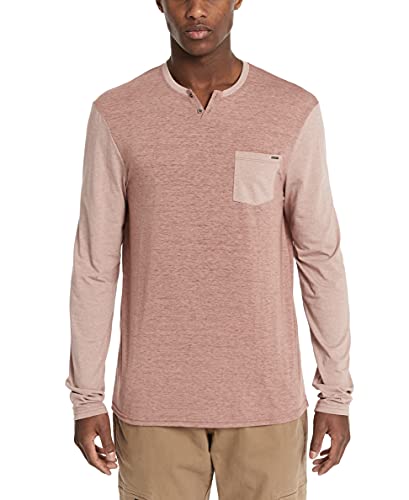 Chemise Henley Buffalo David Bitton pour homme en coton casual