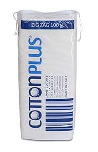 Cottonplus Zickzack Trockene Babypflegetücher 100 g