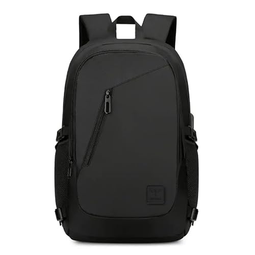 Impulse Aspireatlas 30L Unisex Water Resistant Travel Laptop Backpack with USB Charging Port/Office Bag/School Bag/College Bag/Business Bag Fits Up to 16 Inch Laptop with 1 Year Warranty (Black)