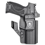 WARRIORLAND IWB Kydex Holster, Claw & Optic Cut, Adj. Posi-Click Retention