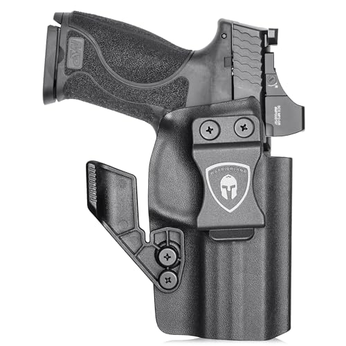 WARRIORLAND IWB Kydex Holster, Claw/Optic Cut, Adj. Cant & Retention