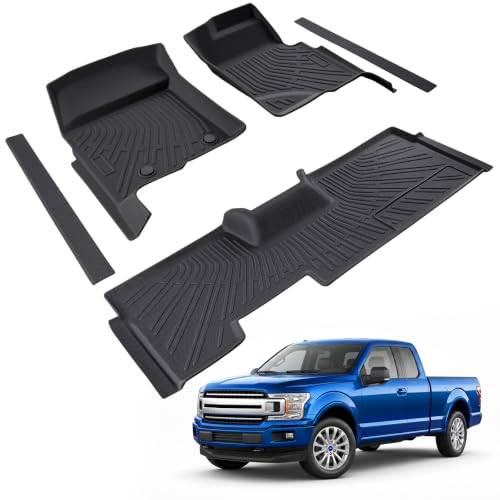 Car Floor Mats for Ford F150 SuperCab 2009-2014 Door Sill Protector
