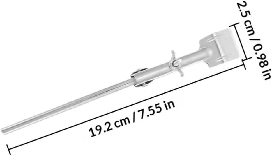 LIFKOME Laboratory Test Tube Clamp Holder with Flexible Clamp Opening and Stable Setup Made of Sturdy Iron for Secure and Efficient Lab Experiments and Flask Stand Support