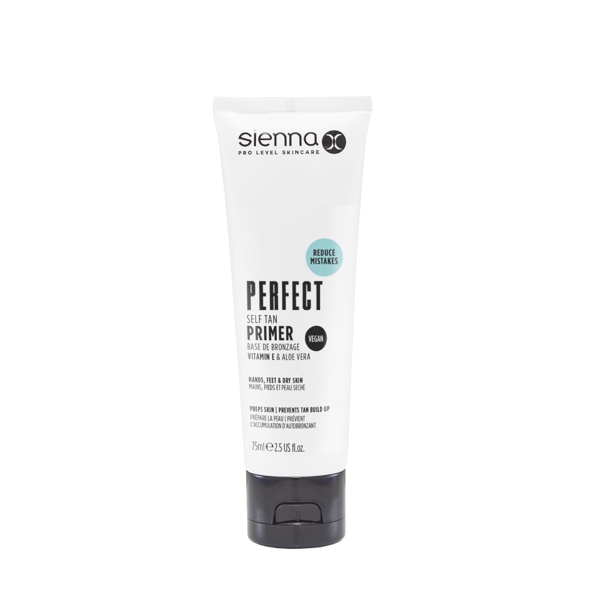Sienna X Perfect Self Tan Primer. Prep For A Flawless And Even Tan. Works With Mousse, Lotion, Mist For Perfect Results Every Time. Vegan, Quick Dry For Face And Body.