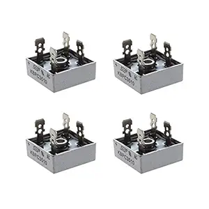 (Pack of 4) Geeta Enterprises KBPC3510 1KV 35A Single Phase Bridge Rectifier Diode Electronic Components Electronic Hobby Kit