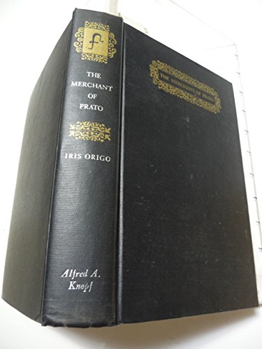 The Merchant of Prato: Francesco De Arco Datini... B00470XAPG Book Cover