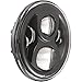 JW Speaker 8700 Evolution 2 - 7" Round LED Headlight - Black