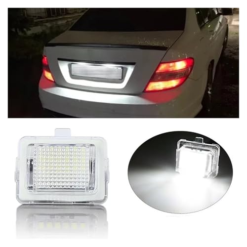 Kit luz LED matrícula impermeable coche compatible con W204 C216 5