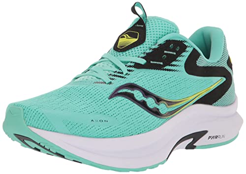 Image of Saucony Womens Axon 2 Running Sneakers Shoes - Black