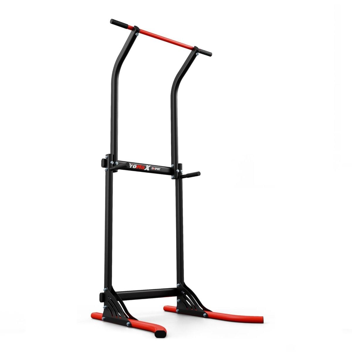 K-Sport: Power Tower Attrezzatura per il fitness | Barra per trazioni autoportante | Torre di forza multifunzionale fino a 150 kg | Torre per il fitness | Power Rack per palestra domestica |