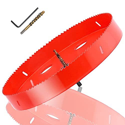 Scie-cloche bimétallique HSS robuste de 280 mm pour une précision de perçage maximale