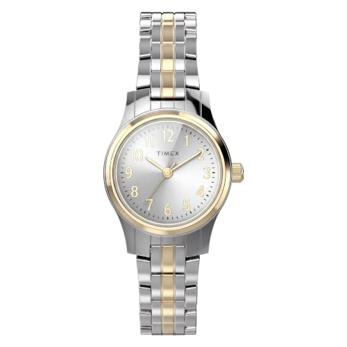Montre Timex femme Sport Chic bicolore pour sublimer vos tenues de bureau