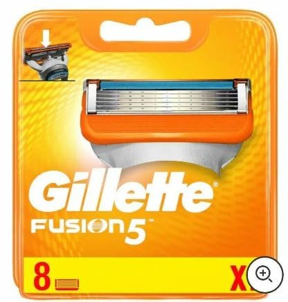 FUSION 5 XL RAZOR HEADS BLADES 8PK