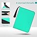 TONESPAC Teal 900 Card Binder with 9 Pockets, Durable and Waterproof PU Material, Acid Free, Suitable for All Trading Card Sizes
