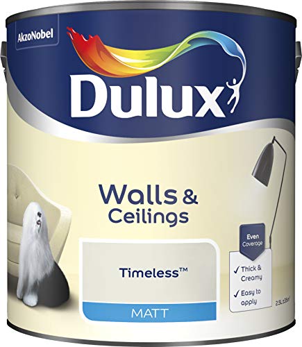 Dulux Paints 2.5 Litre Ready Mixed Matt Timeless