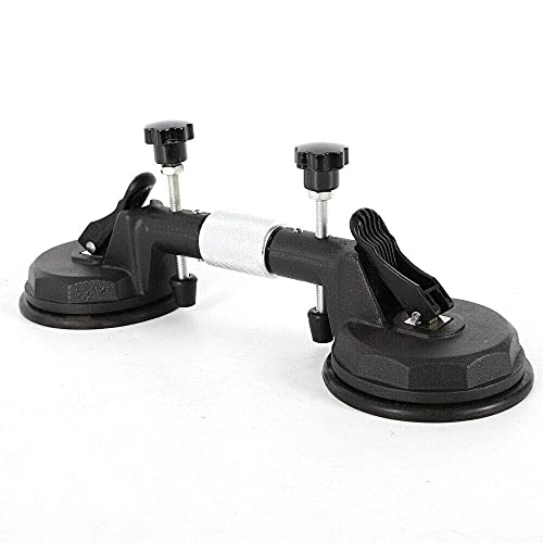 Flash Deals - 50% OFF VPABES 6 Inch Stone Seam Setter, Professional Countertop Installation Tool for Seam Joining Leveling Double Vacuum Suction Cup