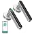 Fingerprint Door Lock with Handle Smart Door Lock with Keypad for Home Hotel Office Apartment Bedroom