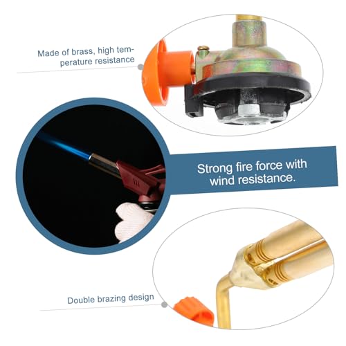 Torche à double flamme Baluue avec design ergonomique pour soudage précis