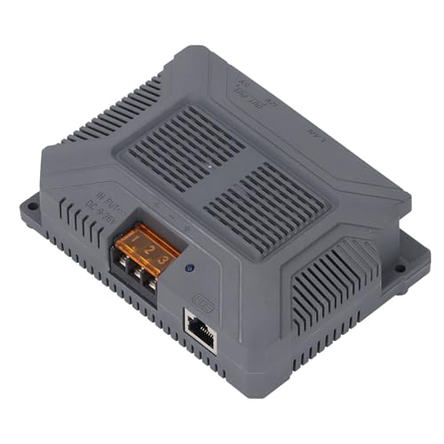 Ethernet Switch PoE Injector Adapter, DC9-36V 200W GigE PoE Injector for V3 Dishy Rectangular Satellite