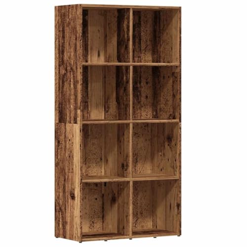 Librería de madera envejecida  66 x 30