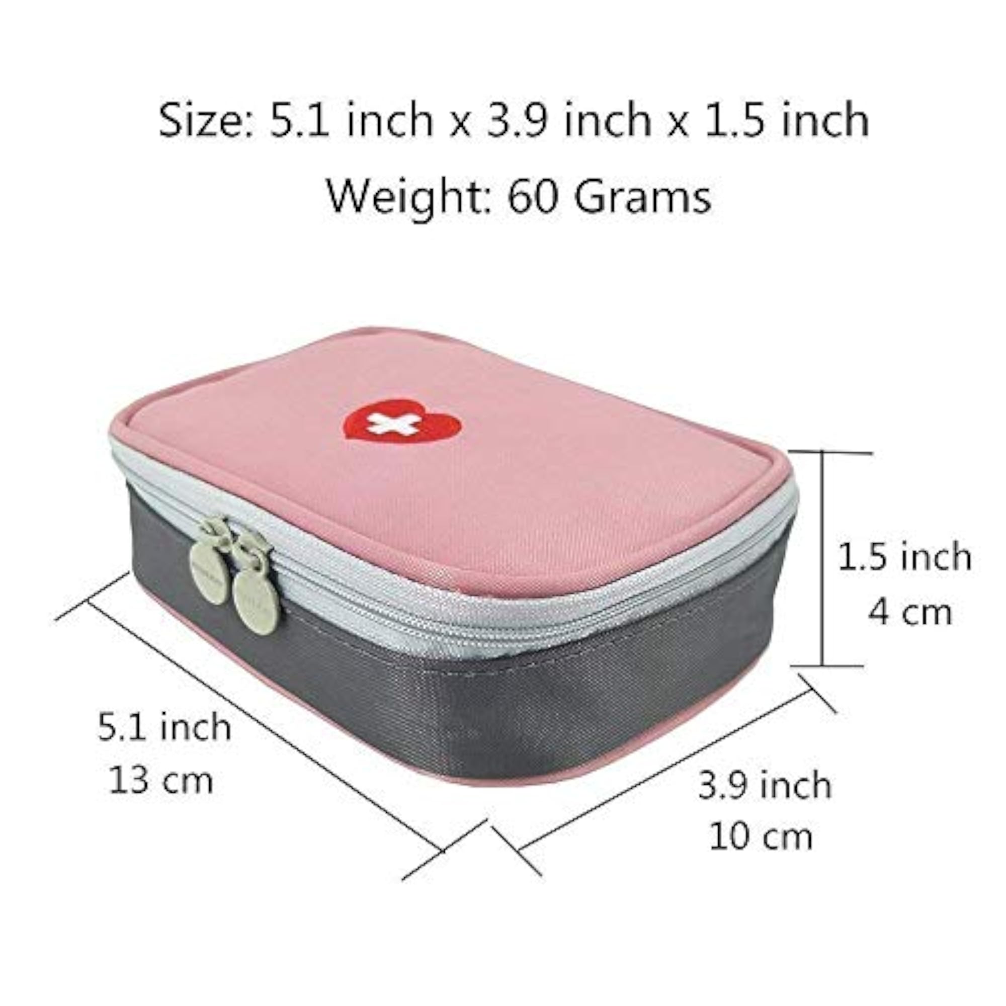 Medical Supplies Organizer Pouch for Travel